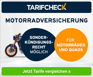 Motorrad-Versicherung jetzt vergleichen